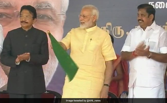 PM Modi Flags Off Ayodhya-Rameswaram Train