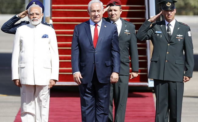 '<i>Swagat Hai</i>, We Love India': Israel's Big Welcome For PM Modi