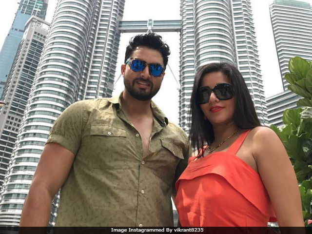 Inside Monalisa's Malaysia Vacation With Husband Vikrant Singh Rajpoot