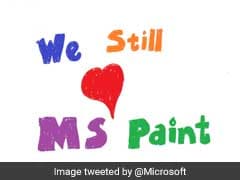 Microsoft Paint 'Here To Stay'. Internet Breathes A Sigh Of Relief