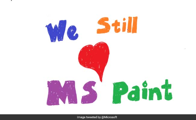 Microsoft Paint 'Here To Stay'. Internet Breathes A Sigh Of Relief