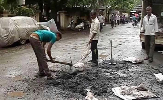 mumbai pothole ndtv