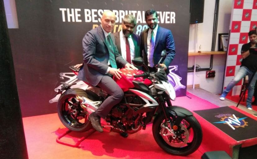 2017 MV Agusta Brutale 800 Launched In India; Priced At Rs. 15.59 Lakh