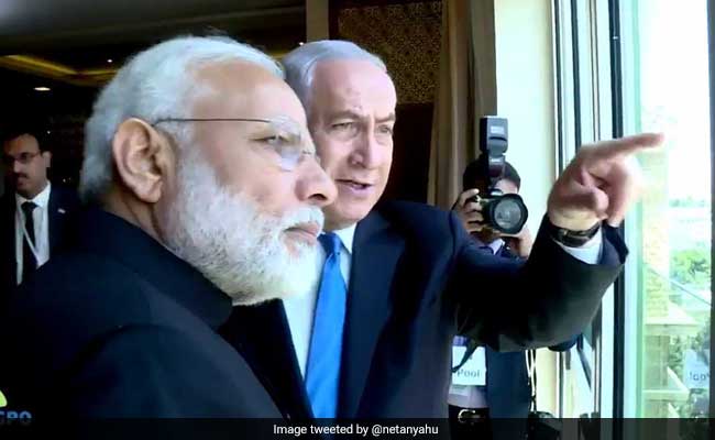 इस्राइल : नेतन्याहू ने पीएम मोदी को होटल की खिड़की से दिखाई 'टेंपल माउंट' की झलक
