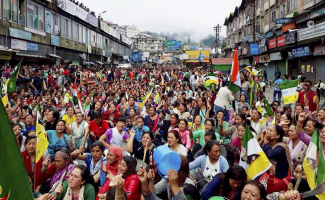 Panchayat Office Set Ablaze, Government Vehicle Damaged In Darjeeling