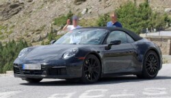 New-generation Porsche 911 Cabriolet Spotted Testing