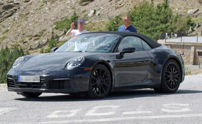 New-generation Porsche 911 Cabriolet Spotted Testing