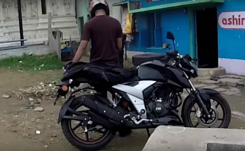 new tvs apache rtr 160 spyshot