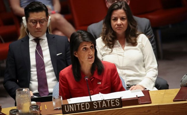 US Prepared To Use Force On North Korea 'If We Must': UN Envoy Nikki Haley