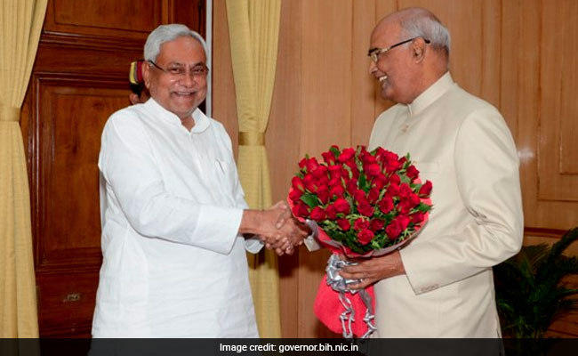 Nitish Kumar Tops Up Vote For President-Elect Ram Nath Kovind With 'Yes' To Invite