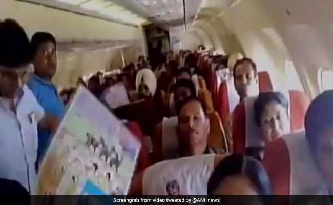 Air India Passengers Film Chaos On Board, AC Didn't Work On Plane