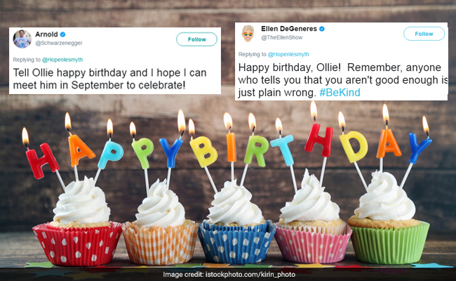 The Moving Reason Why Celebrities Are Tweeting Birthday Wishes To This Boy