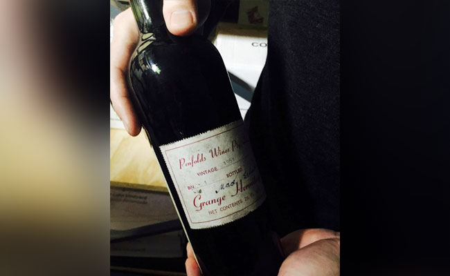 Bottle Of Historic Australian Red Wine Sells For $41,000