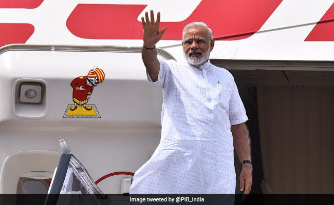 Prime Minister Narendra Modi Leaves For 3 Day Israel Visit