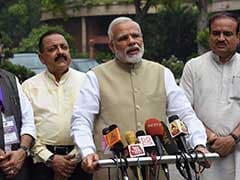PM Narendra Modi Hopes Monsoon Sessions Reflect GST Spirit Of Unity