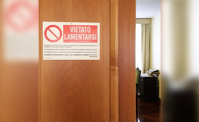 'No Complaining': Pope Francis Takes On Moaners