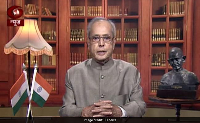 Full Text Of President Pranab Mukherjee's Farewell Address To The Nation
