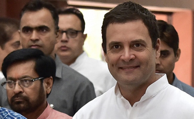 Rahul Gandhi A 'Parachuted' Leader Imposed On Congress: Gujarat Chief Minister