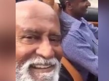 Rajinikanth Is <I>Ferrari Ki Sawari</i> In His First Selfie Video. Watch Here