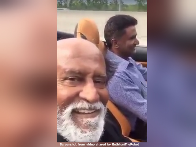 Rajinikanth Is <I>Ferrari Ki Sawari</i> In His First Selfie Video. Watch Here