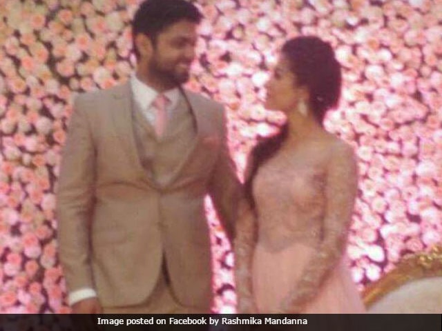 Inside Rashmika Mandanna And Rakshit Shetty's Engagement