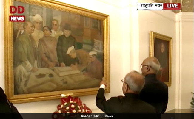 ramnath kovind and pranab mukherjee