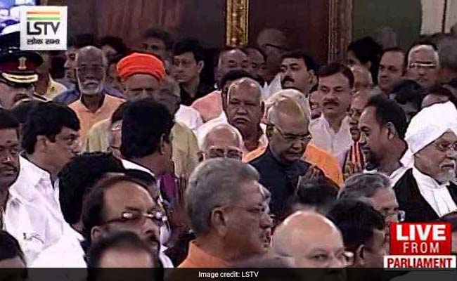 ramnath kovind at rashtrapati bhawan