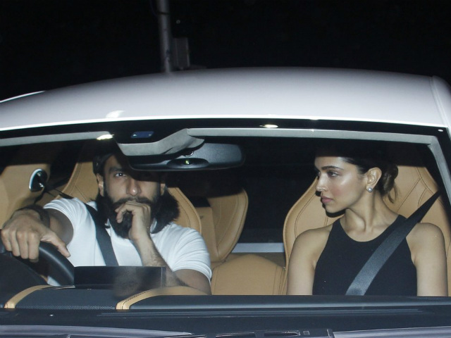 Ranveer Singh Took Deepika Padukone Out On His Birthday In A Brand New Aston Martin