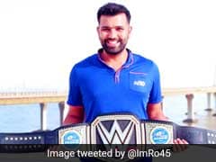 Rohit Sharma Receives Special Gift From WWE Star Triple H