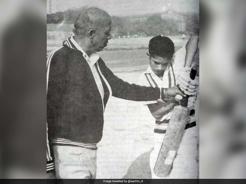 Guru Purnima: Sachin Tendulkar Wishes Coach Ramakant Achrekar, Posts Old Photograph