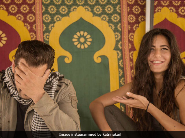 Katrina Kaif Shares A Picture With Salman Khan On <i>Tiger Zinda Hai</i> Set. No Caption Needed