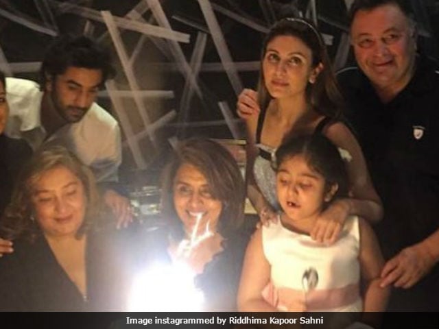 Neetu Kapoor's Granddaughter Was The Star Of Her Birthday Party