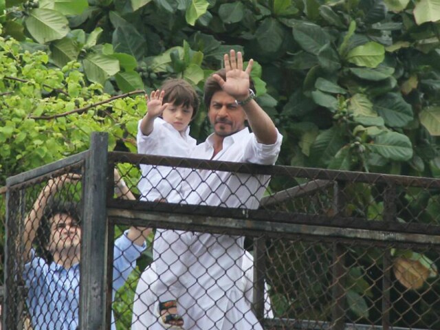 Shah Rukh Khan, Doting Dad, Says AbRam Is Born Not For Stardom But For...