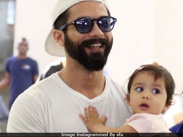 IIFA Awards 2017: Shahid Kapoor And Baby Misha's 'Sugar Rush' Moment In New York