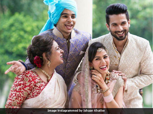 Happy Anniversary, Shahid Kapoor And Mira. We'll Just Look At This Cute Pic Posted By Brother Ishaan