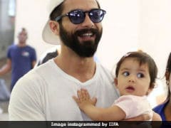 IIFA 2017: A New York Minute For Shahid Kapoor And Daughter Misha