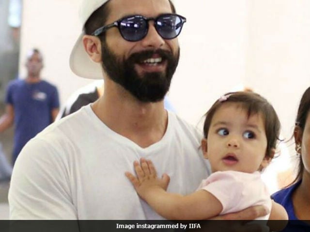 IIFA 2017: A New York Minute For Shahid Kapoor And Daughter Misha