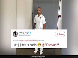 ICYMI: Punjabi <i>Mundas</i> Shikhar Dhawan, Yuvraj Singh Had This Hilarious Twitter Exchange ICYMI: Punjabi <i>Mundas</i> Shikhar Dhawan, Yuvraj Singh Had This Hilarious Twitter Exchange