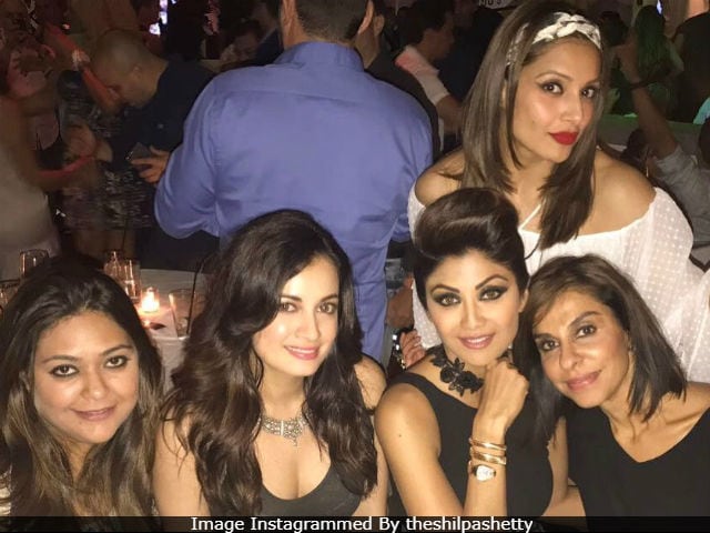 IIFA Awards 2017: See Pics From Shilpa Shetty, Bipasha Basu And Dia Mirza's Girls Night Out In New York