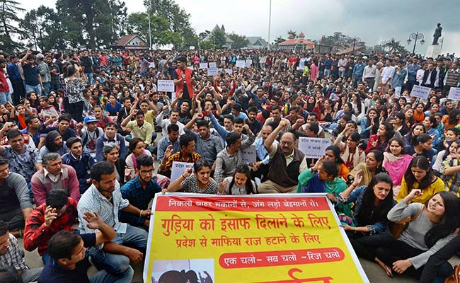 Protests Continue In Shimla Over Schoolgirl's Rape And Murder