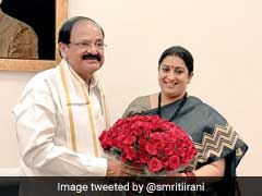 Smriti Irani Gets Additional Charge Of Information And Broadcasting Ministry After Venkaiah Naidu Resigns