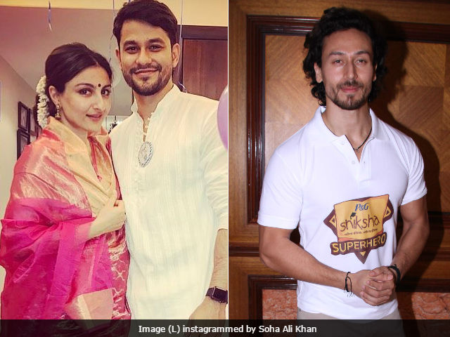 'Nothing Wrong With Soha Ali Khan Wearing A Sari,' Says Tiger Shroff