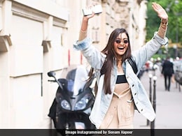 Sonam Kapoor's Street Style In Paris Sonam Kapoor's Street Style In Paris
