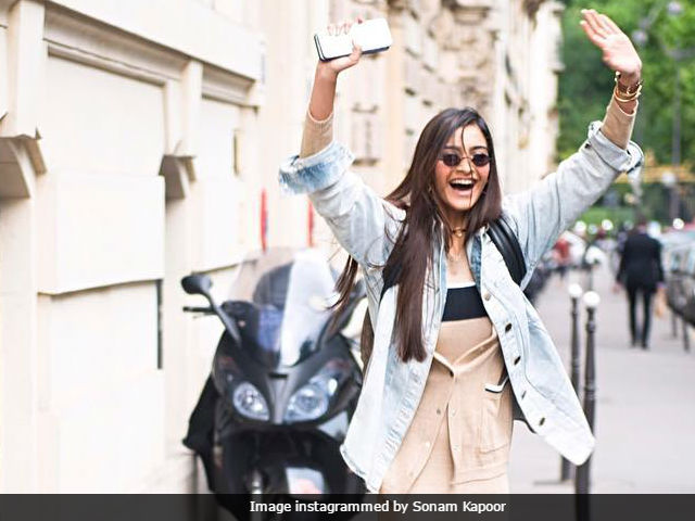 Sonam Kapoor's Street Style In Paris