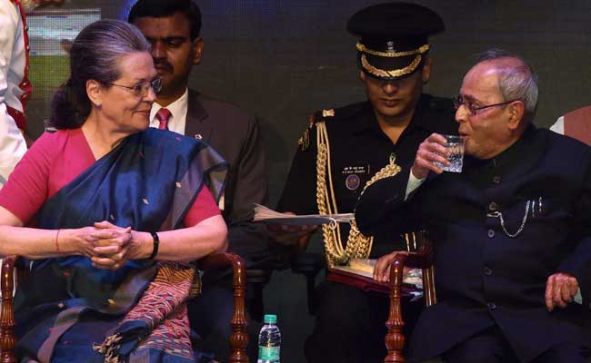 When Sonia Gandhi Said 'Will Miss Tantrums' Of Pranab Mukherjee