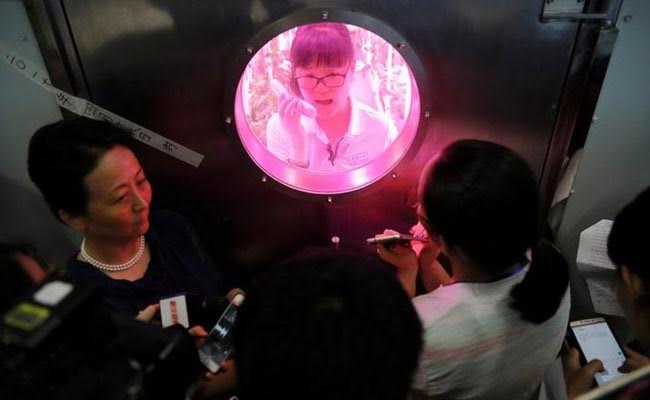 China Tests Self-Sustaining Space Station In Beijing