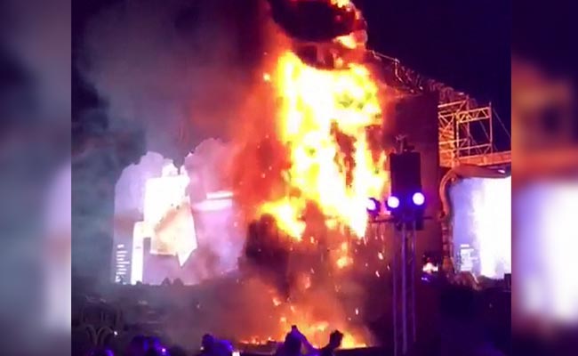 Huge Fire At Spain Music Festival Prompts Exodus