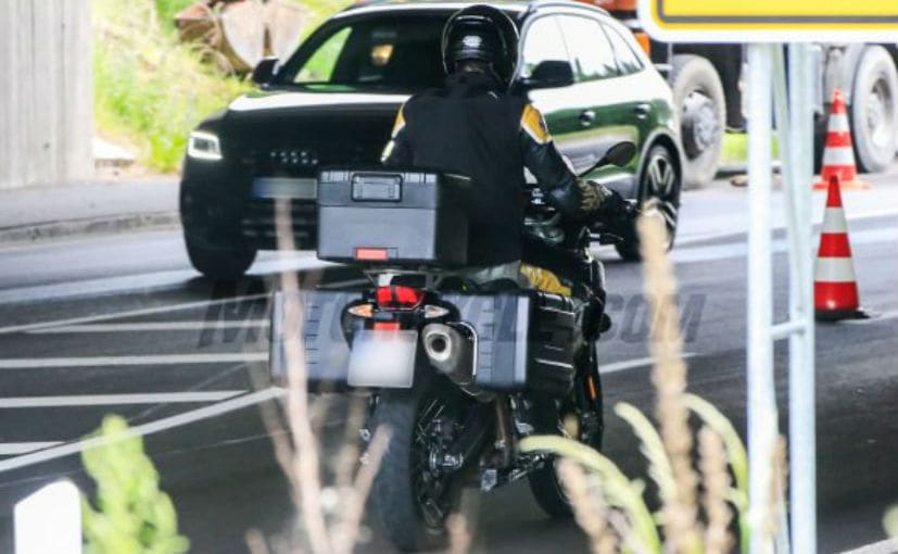 spy shot of new bmw gs bike