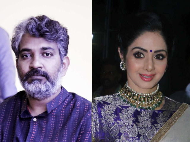 Rajamouli Says Talking About Sridevi Rejecting <I>Baahubali</i> Was A 'Mistake'