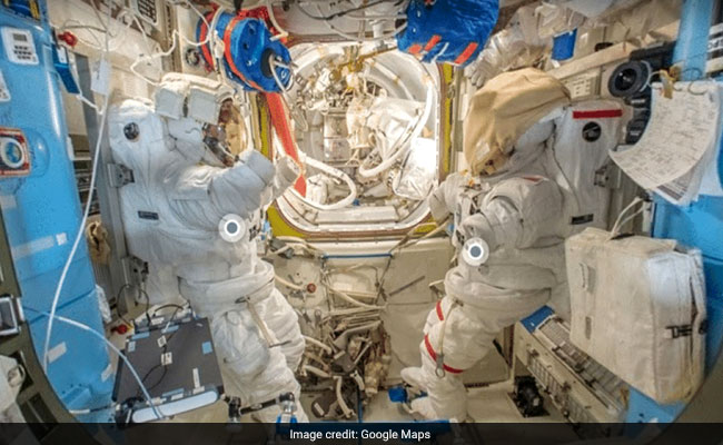 International Space Station Street View Google Street View's Latest Destination: The International Space Station